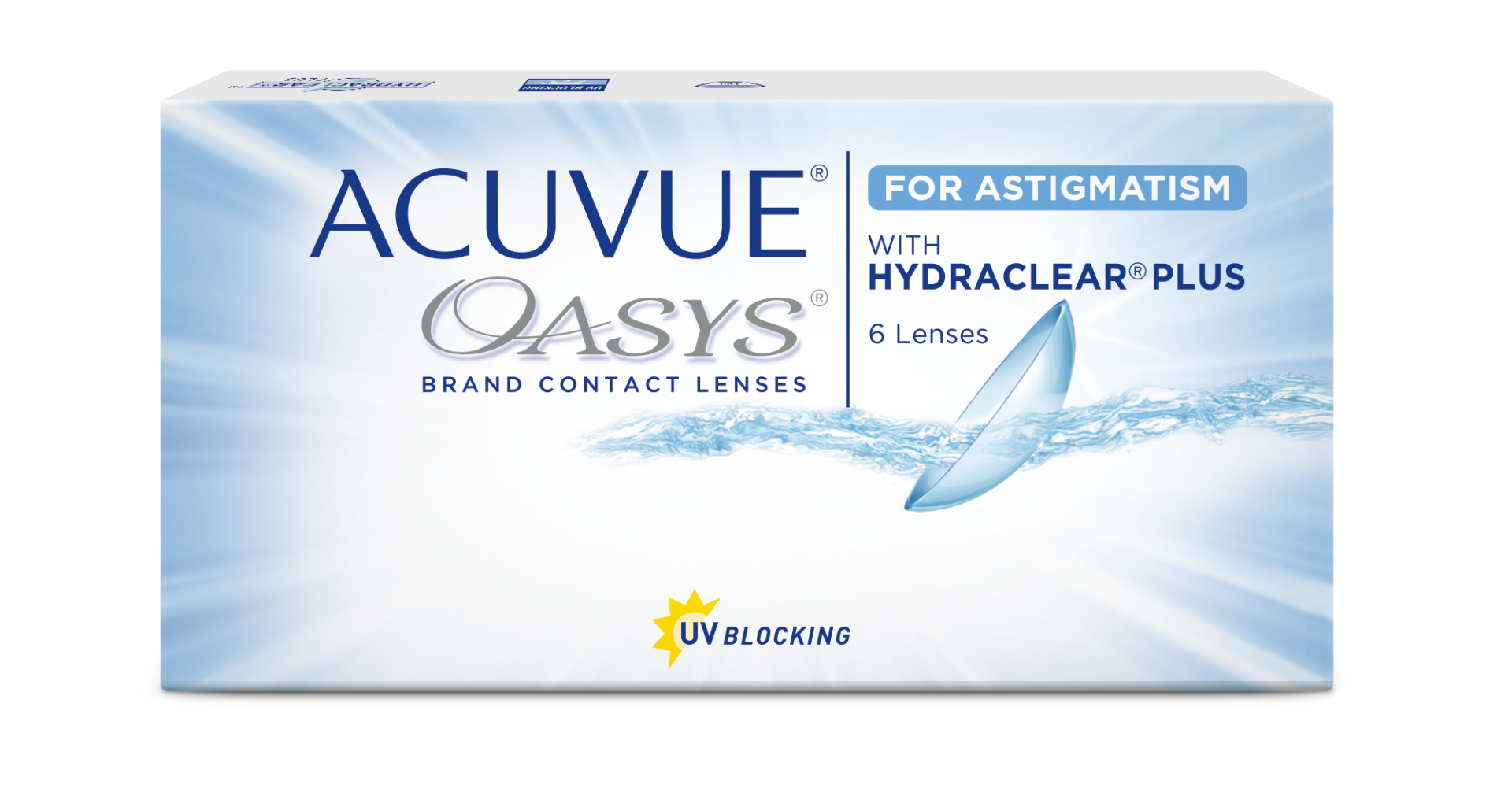 ACUVUE OASYS for ASTIGAMTISM with HYDRACLEAR PLUS