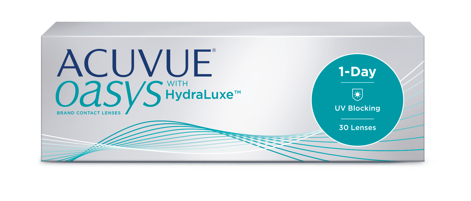 ACUVUE OASYS 1-DAY with HydraLuxe