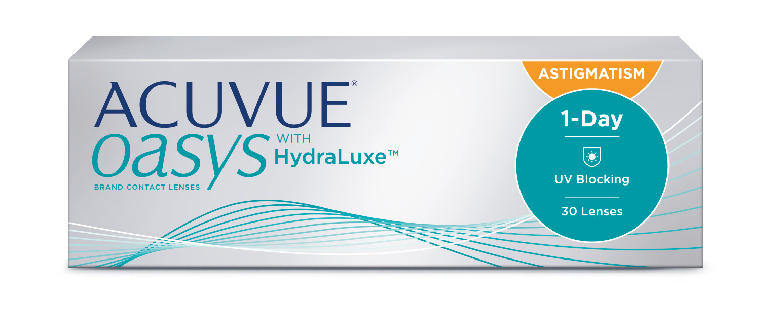 ACUVUE OASYS 1-DAY with HydraLuxe for Astigmatism